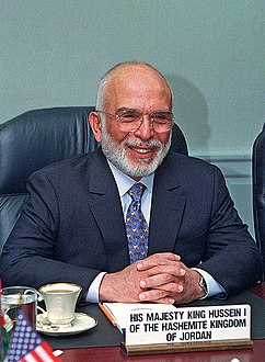 الملك الحسين بن طلال